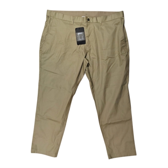 Fabletics The High Side Chino Khaki Tan Pants (Modern Classic Fit) 40×32 NWT - Picture 5 of 11